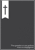 Croix blanche et r&eacute;confort spirituel